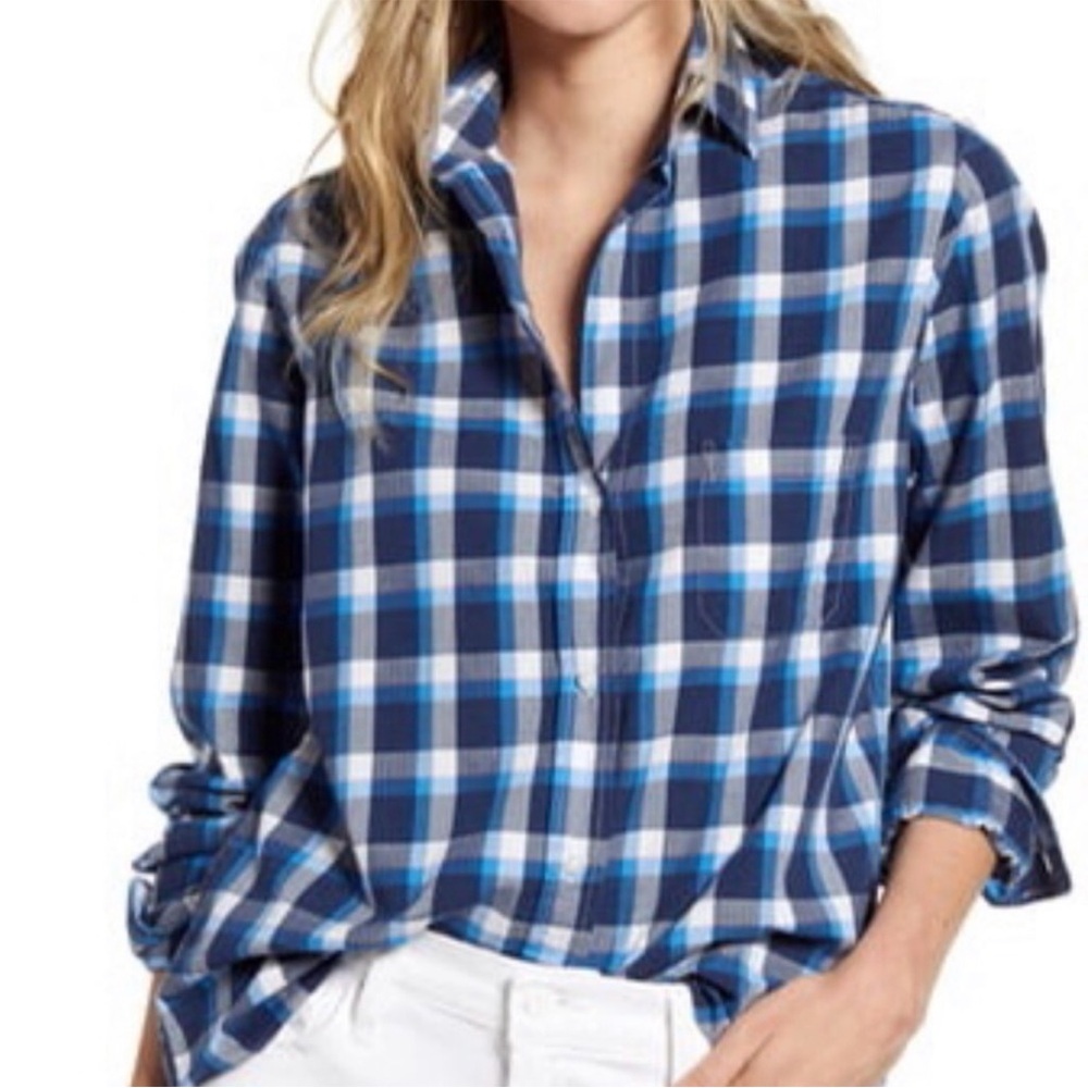 Grayson The Hero Button-Up Button Down Shirt Blue… - image 3